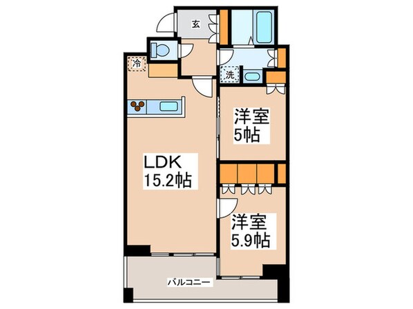 フィ－ルド川和の物件間取画像